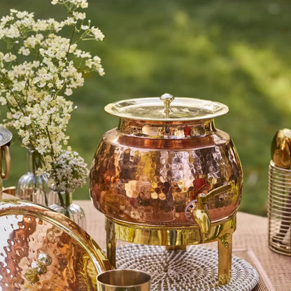 Coper Water dispenser Set
