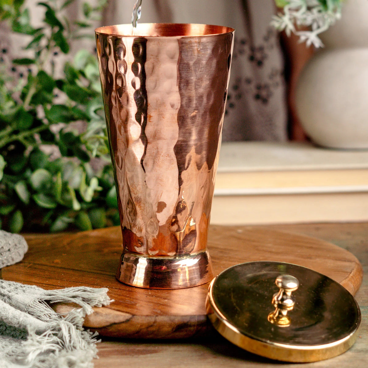 Coper Water dispenser Set