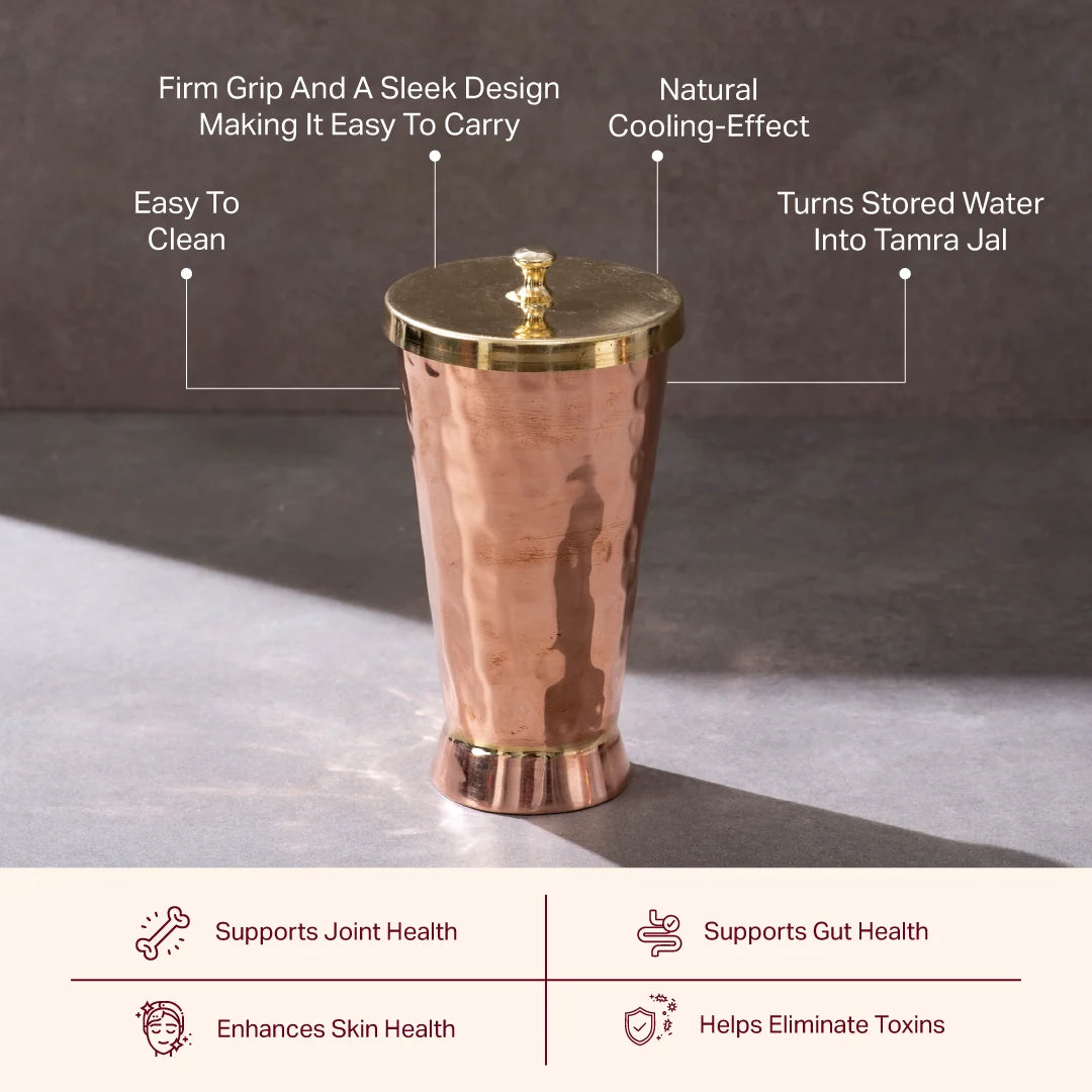 Coper Water dispenser Set